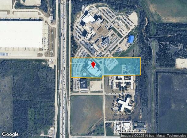 11801 South Fwy, Burleson, TX Parcel Map