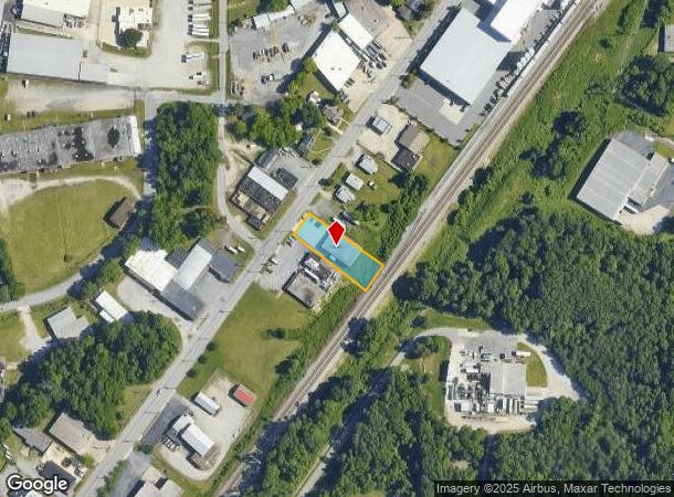  2349 W English Rd, High Point, NC Parcel Map