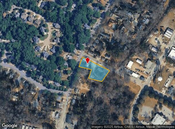 120 E Holding Ave, Wake Forest, NC Parcel Map