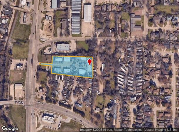 722 S Belt Line Rd, Irving, TX Parcel Map