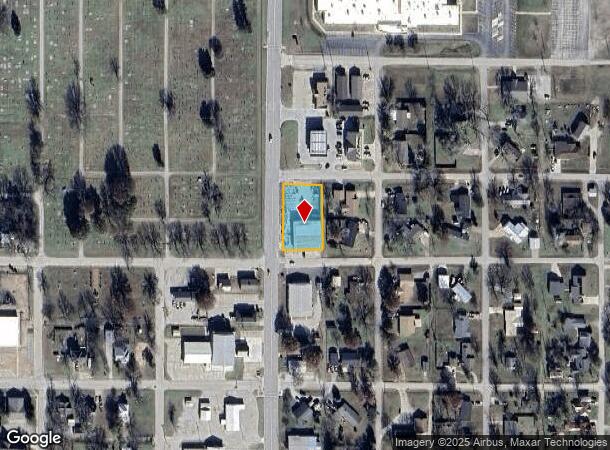  502 N Mcgee St, Caney, KS Parcel Map