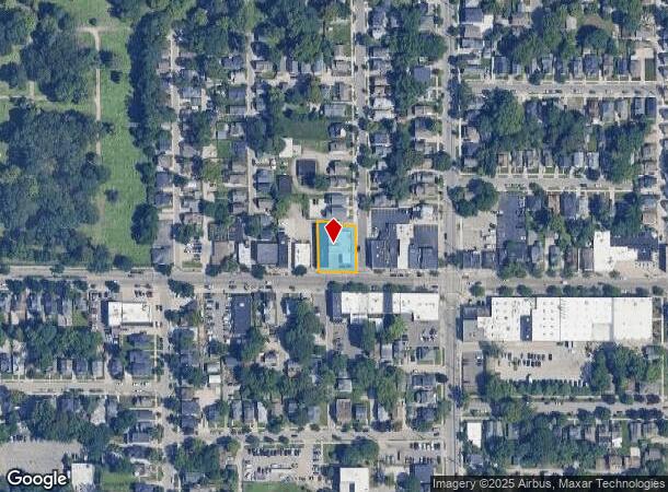 939 Fulton St E, Grand Rapids, MI Parcel Map