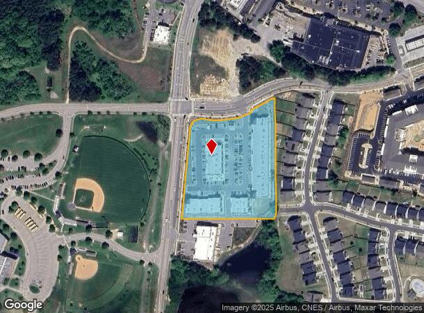  1009 Forestville Rd, Wake Forest, NC Parcel Map