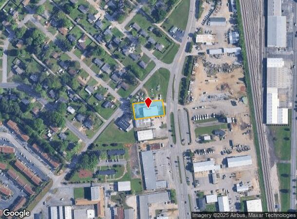  1701 Central Pky Sw, Decatur, AL Parcel Map