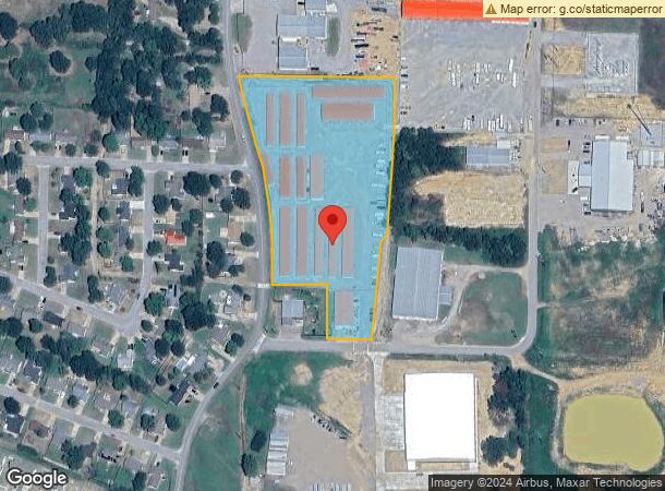  2056 Industrial Dr, Greenwood, AR Parcel Map