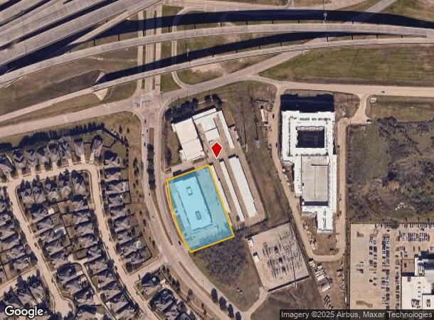  7300 N Riverside Dr, Irving, TX Parcel Map