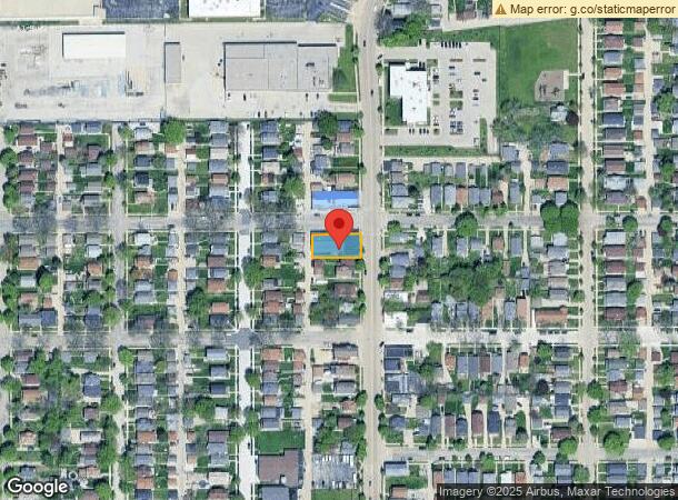  1005 S 60Th St, Milwaukee, WI Parcel Map