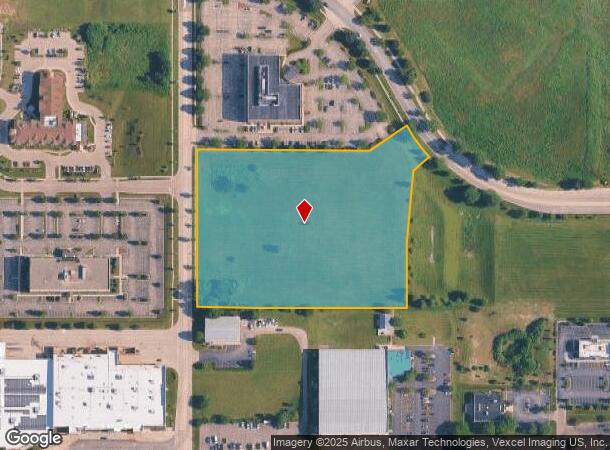  551 E Congress Pkwy, Crystal Lake, IL Parcel Map