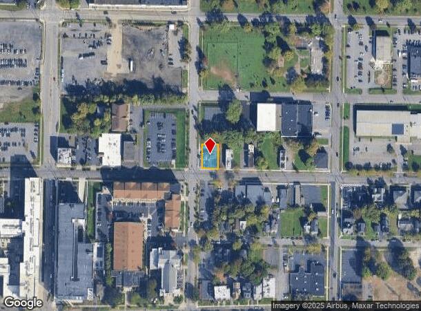  1101 E Fayette St, Syracuse, NY Parcel Map