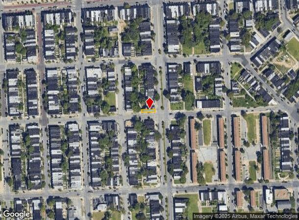  1700 N Fulton Ave, Baltimore, MD Parcel Map