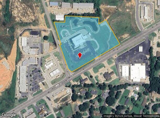  3500 E Johnson Ave, Jonesboro, AR Parcel Map