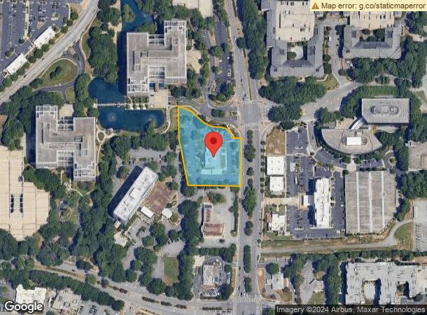  4600 Ashford Dunwoody Rd Ne, Atlanta, GA Parcel Map