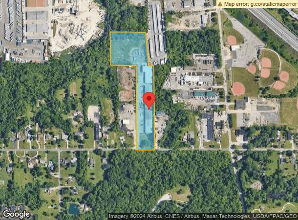  9664 Akins Rd, North Royalton, OH Parcel Map