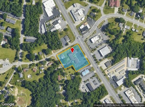 2937 N Main St, High Point, NC Parcel Map