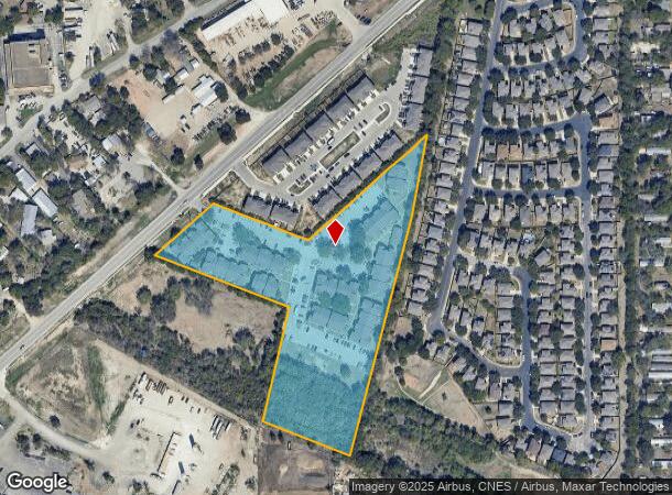 5314 Randolph Blvd, San Antonio, TX Parcel Map