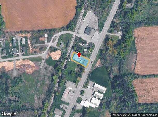 417 Grant Avenue Rd, Auburn, NY Parcel Map