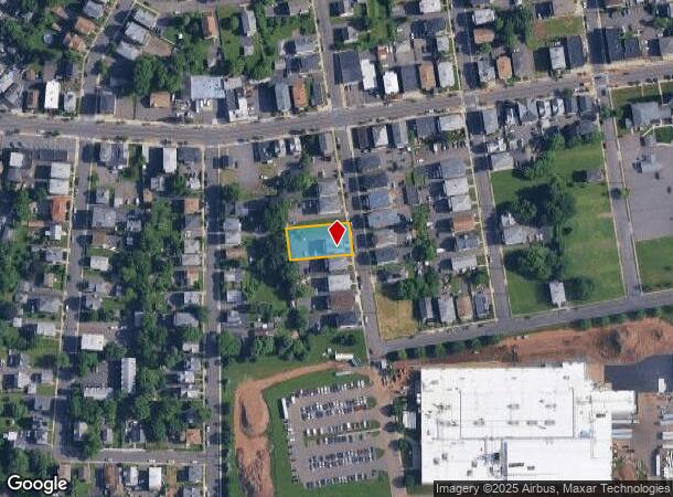  72 Booth St, New Britain, CT Parcel Map