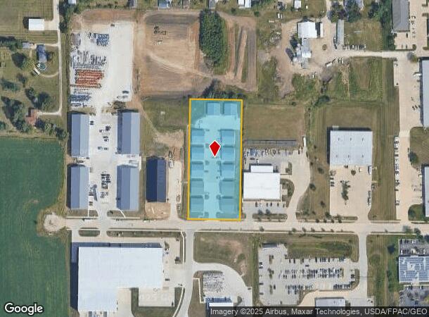  1186 Capital Dr Sw, Cedar Rapids, IA Parcel Map