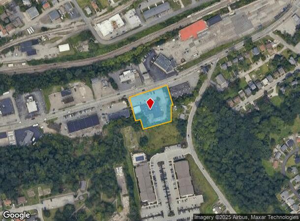 3603 Library Rd, Pittsburgh, PA Parcel Map
