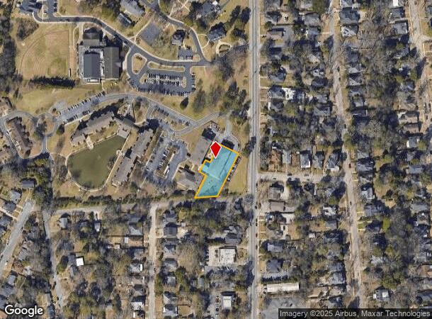 194 Pierce Ave, Macon, GA Parcel Map