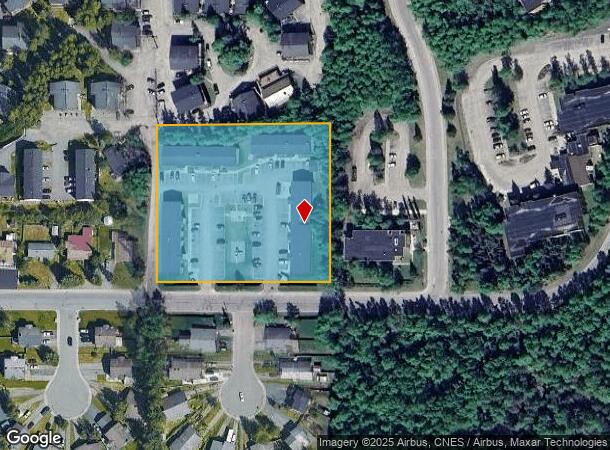 8601 Peck Ave, Anchorage, AK Parcel Map