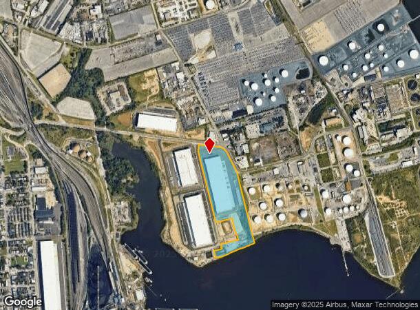 1747 E Patapsco Ave, Curtis Bay, MD Parcel Map