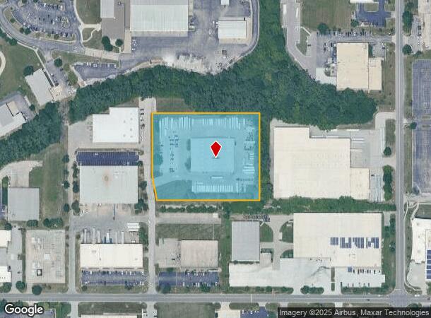  16200 W 110Th St, Lenexa, KS Parcel Map