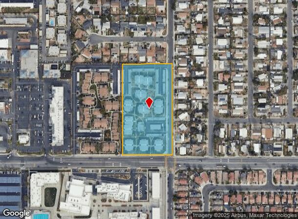 1640 Ruby Dr, Perris, CA Parcel Map