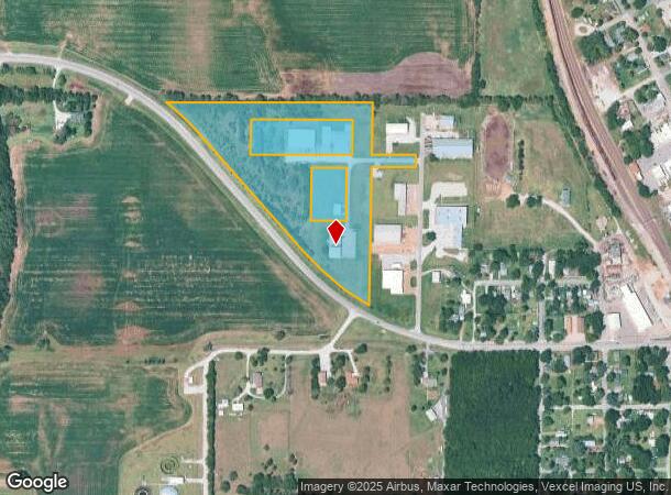 227 Industrial Dr, Mulvane, KS Parcel Map
