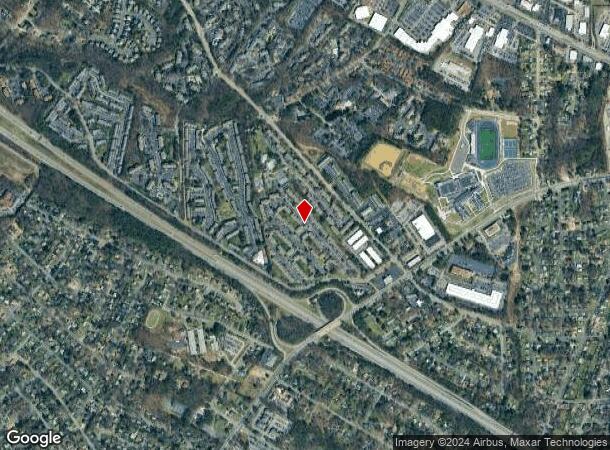  8602 Queensmere Pl, Henrico, VA Parcel Map