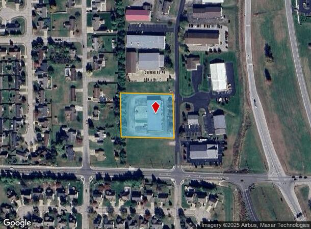 4520 Progress Dr, Columbus, IN Parcel Map