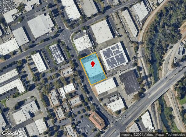  3185 De La Cruz Blvd, Santa Clara, CA Parcel Map