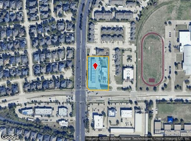 9110 Coit Rd, Plano, TX Parcel Map