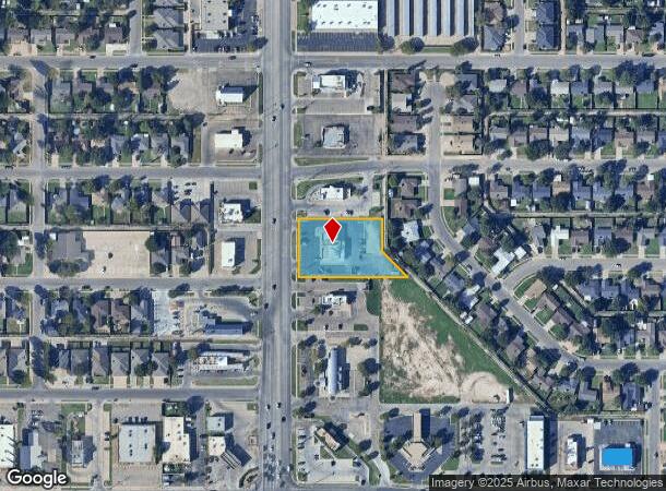  7905 University Ave, Lubbock, TX Parcel Map
