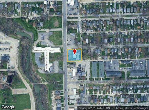  1666 Spy Run Ave, Fort Wayne, IN Parcel Map