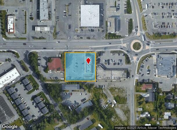  1320 Huffman Rd, Anchorage, AK Parcel Map