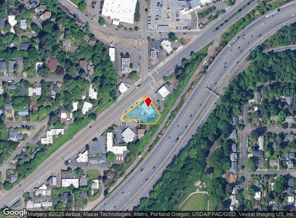 7710 Sw Barbur Blvd, Portland, OR Parcel Map
