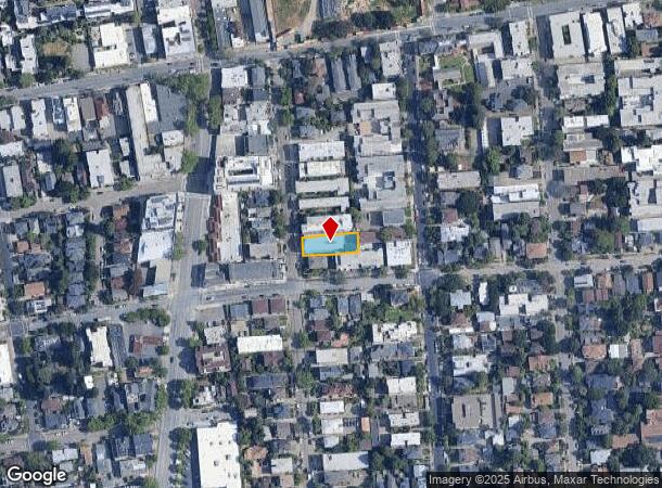  2541 Regent St, Berkeley, CA Parcel Map