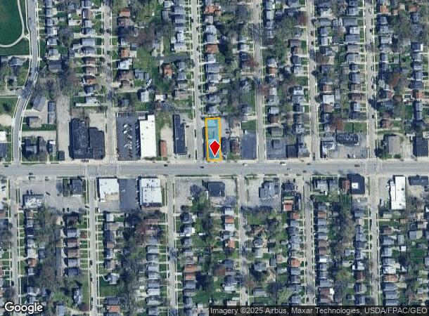  1540 W Sylvania Ave, Toledo, OH Parcel Map