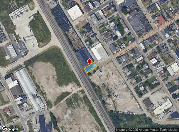  201 Catherine St, Mc Kees Rocks, PA Parcel Map