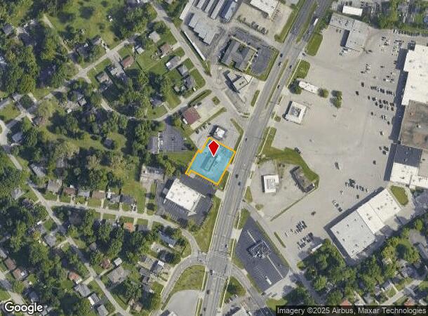  1667 E 10Th St, Jeffersonville, IN Parcel Map