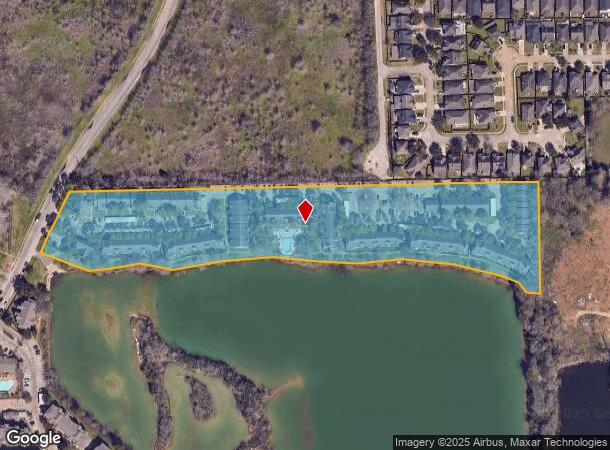  10121 Windmill Lakes Blvd, Houston, TX Parcel Map