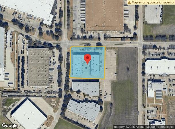  2550 Beckleymeade Ave, Dallas, TX Parcel Map