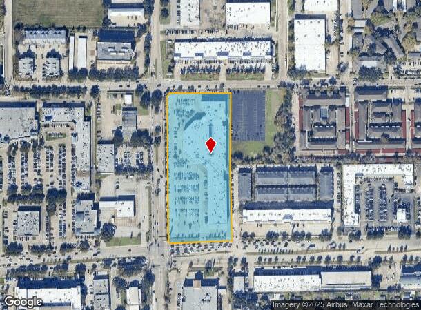  9600 Bellaire Blvd, Houston, TX Parcel Map