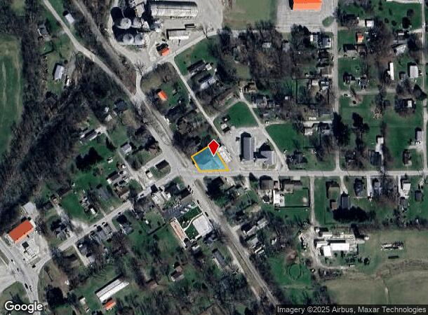 10540 Ne Front St, Dupont, IN Parcel Map