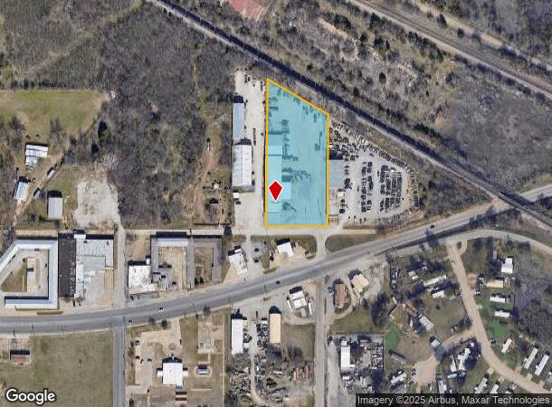  1026 E Fort Worth St, Wichita Falls, TX Parcel Map