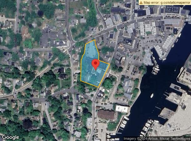  12 Water St, Mystic, CT Parcel Map