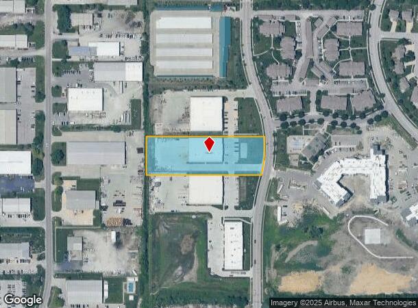  15410 S Mahaffie St, Olathe, KS Parcel Map