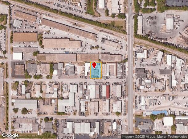  1974 Sherwood St, Clearwater, FL Parcel Map