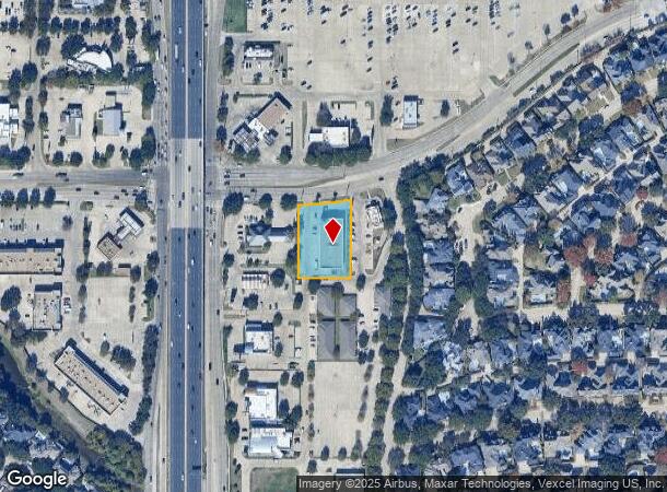  4610 Frankford Rd, Dallas, TX Parcel Map